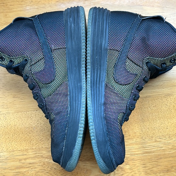 Nike Air Force 1 Lunar Graphic Pack University red edition high top size 8 mens - Picture 6 of 11